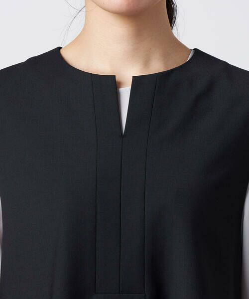 Precious Mild / プレシャスマイルド シャツ・ブラウス | 〔 +サイズ 〕 【セットアップ対応】2WAYストレッチ ジレセットアップ | 詳細12