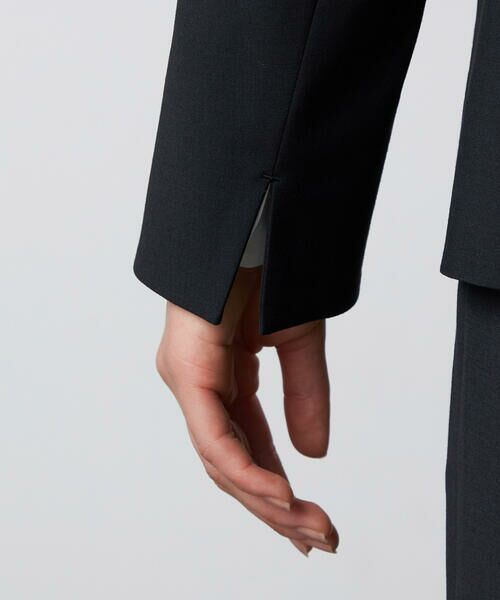 Precious Mild / プレシャスマイルド ノーカラージャケット | 〔 +サイズ 〕 【セットアップ対応】2WAYストレッチ カーディガンジャケット | 詳細11