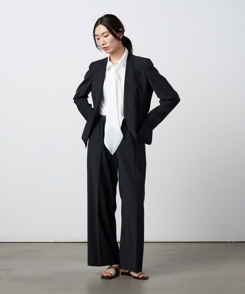 Precious Mild / プレシャスマイルド その他パンツ | 〔 +サイズ 〕 【セットアップ対応】2WAYストレッチ ワイドパンツ | 詳細1