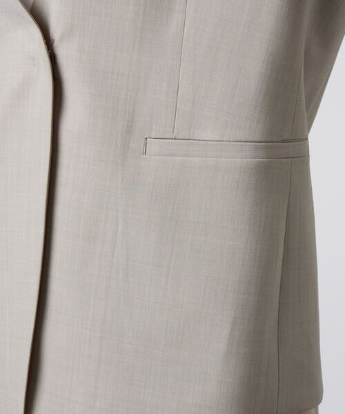 Precious Mild / プレシャスマイルド ノーカラージャケット | 〔 +サイズ 〕 【セットアップ対応】2WAYストレッチ カーディガンジャケット | 詳細14