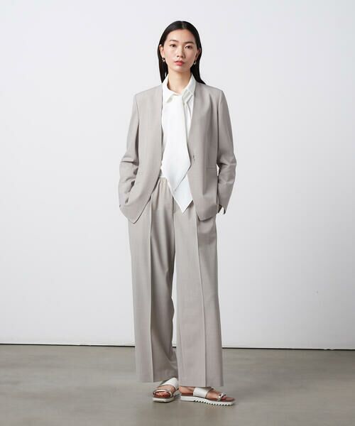 Precious Mild / プレシャスマイルド その他パンツ | 〔 +サイズ 〕 【セットアップ対応】2WAYストレッチ ワイドパンツ | 詳細8