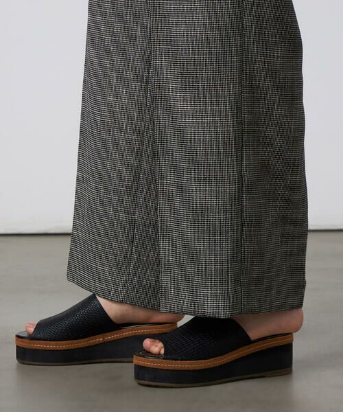 Precious Mild / プレシャスマイルド その他パンツ | 〔 +サイズ 〕 【セットアップ】カラミ織 ワイドパンツ | 詳細14