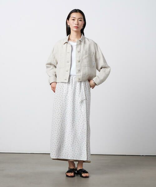 Precious Mild / プレシャスマイルド その他アウター | 〔 +サイズ 〕 リネンオックス ショート丈 Gジャン | 詳細20