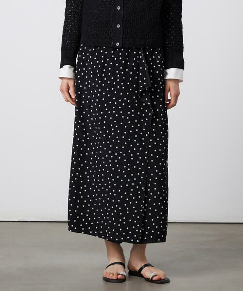 Precious Mild / プレシャスマイルド ロング・マキシ丈スカート | 〔 +サイズ 〕 ドット リバーシブルスカート | 詳細8