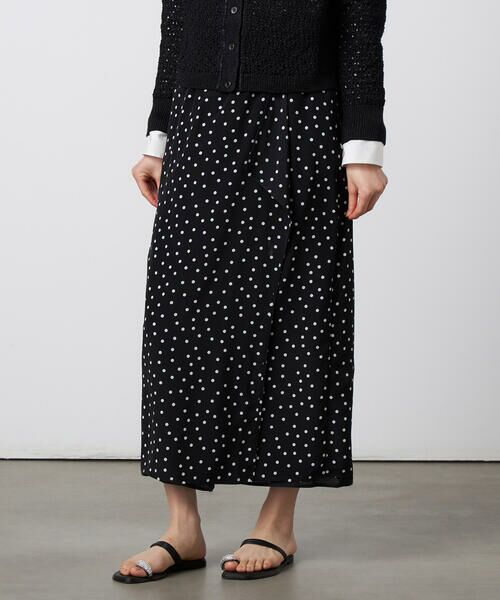 Precious Mild / プレシャスマイルド ロング・マキシ丈スカート | 〔 +サイズ 〕 ドット リバーシブルスカート | 詳細9
