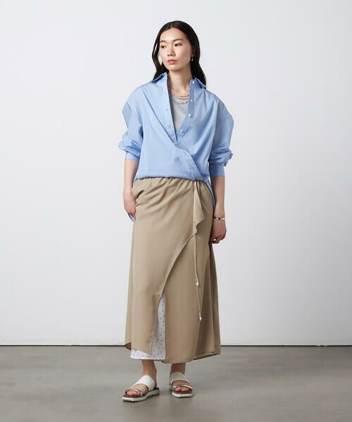 Precious Mild / プレシャスマイルド ロング・マキシ丈スカート | 〔 +サイズ 〕 ドット リバーシブルスカート | 詳細25