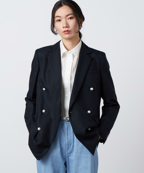 Precious Mild / プレシャスマイルド その他アウター | 〔 +サイズ 〕 パールボタン ブレザー | 詳細3