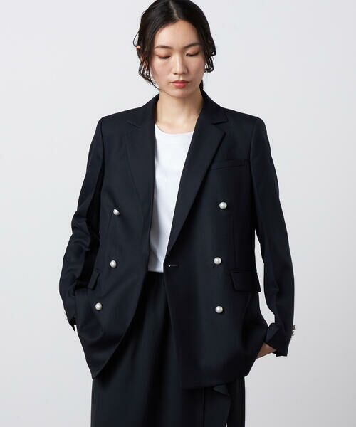 Precious Mild / プレシャスマイルド その他アウター | 〔 +サイズ 〕 パールボタン ブレザー | 詳細7