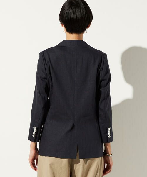 Precious Mild / プレシャスマイルド テーラードジャケット | 〔 +サイズ 〕 リネンストレッチ サマーブレザー | 詳細16