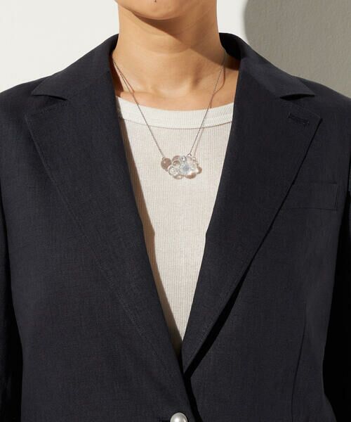 Precious Mild / プレシャスマイルド テーラードジャケット | 〔 +サイズ 〕 リネンストレッチ サマーブレザー | 詳細17