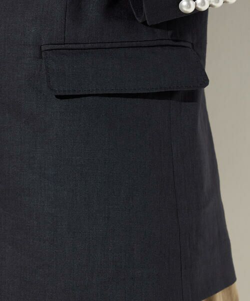 Precious Mild / プレシャスマイルド テーラードジャケット | 〔 +サイズ 〕 リネンストレッチ サマーブレザー | 詳細20