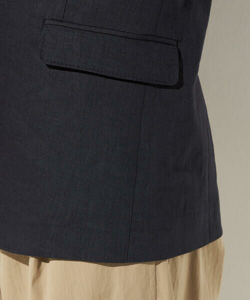 Precious Mild / プレシャスマイルド テーラードジャケット | 〔 +サイズ 〕 リネンストレッチ サマーブレザー | 詳細21