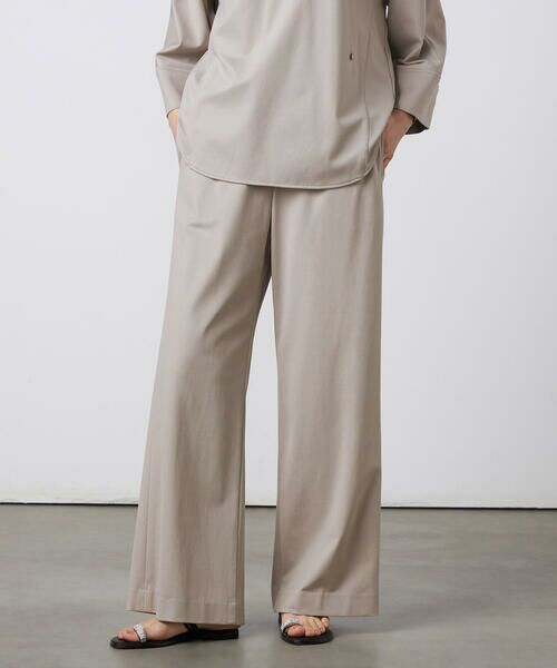 Precious Mild / プレシャスマイルド その他パンツ | 〔 +サイズ 〕 【セットアップ対応】ストレッチ ワイドパンツ | 詳細4