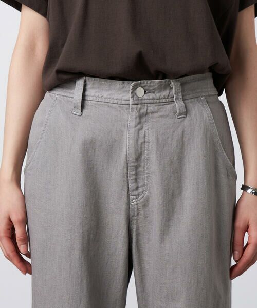 Precious Mild / プレシャスマイルド デニムパンツ | 〔 +サイズ 〕 セミフレア デニムパンツ | 詳細9