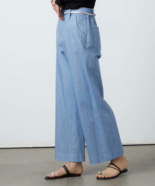 Precious Mild / プレシャスマイルド デニムパンツ | 〔 +サイズ 〕 セミフレア デニムパンツ | 詳細19