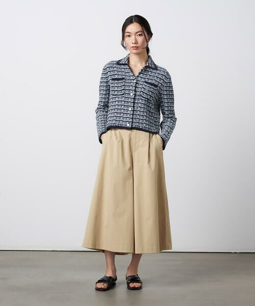 Precious Mild / プレシャスマイルド その他パンツ | 〔 +サイズ 〕 ソロナギャバ キュロットパンツ | 詳細17