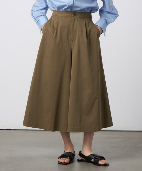 Precious Mild / プレシャスマイルド その他パンツ | 〔 +サイズ 〕 ソロナギャバ キュロットパンツ | 詳細23