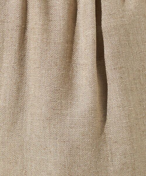Precious Mild / プレシャスマイルド その他パンツ | 〔 +サイズ 〕 麻調合繊 ワンタックワイドパンツ | 詳細20