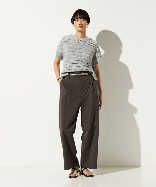 Precious Mild / プレシャスマイルド その他パンツ | 〔 +サイズ 〕 ダンプ近江晒 カーブパンツ | 詳細4