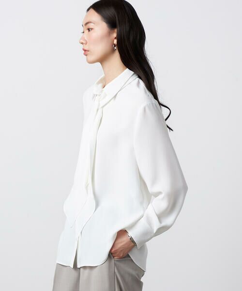 Precious Mild / プレシャスマイルド シャツ・ブラウス | 〔 +サイズ 〕 ボウタイ ブラウス | 詳細7