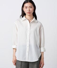 Precious Mild / プレシャスマイルド シャツ・ブラウス | 〔 +サイズ 〕 トリアセ シアーシャツ
