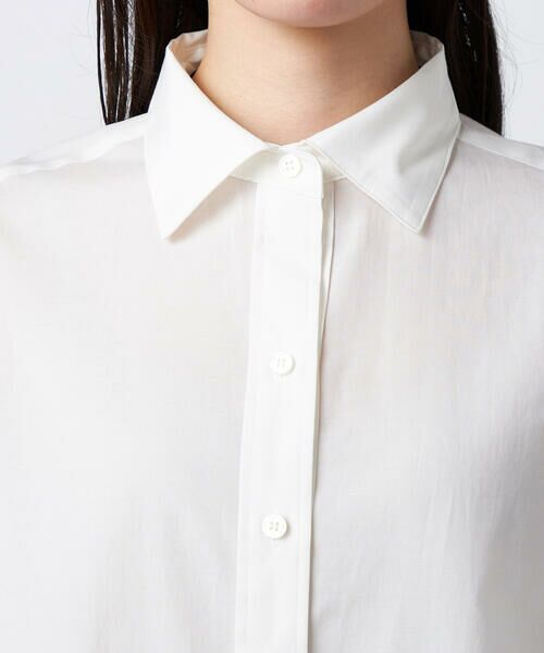 Precious Mild / プレシャスマイルド シャツ・ブラウス | 〔 +サイズ 〕 トリアセ シアーシャツ | 詳細14