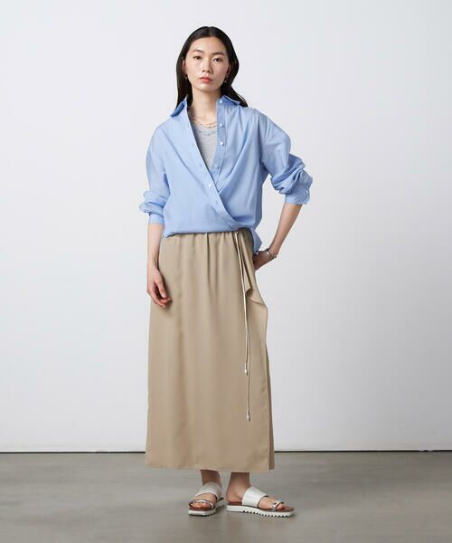 Precious Mild / プレシャスマイルド シャツ・ブラウス | 〔 +サイズ 〕 トリアセ シアーシャツ | 詳細20