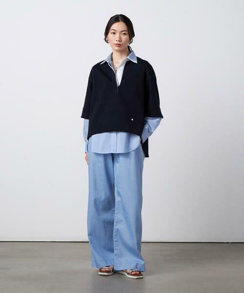 Precious Mild / プレシャスマイルド シャツ・ブラウス | 〔 +サイズ 〕 トリアセ シアーシャツ | 詳細22