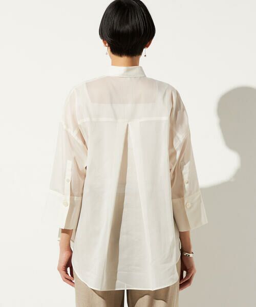 Precious Mild / プレシャスマイルド その他トップス | 〔 +サイズ 〕 麻調合繊 レイヤードポロシャツ | 詳細23