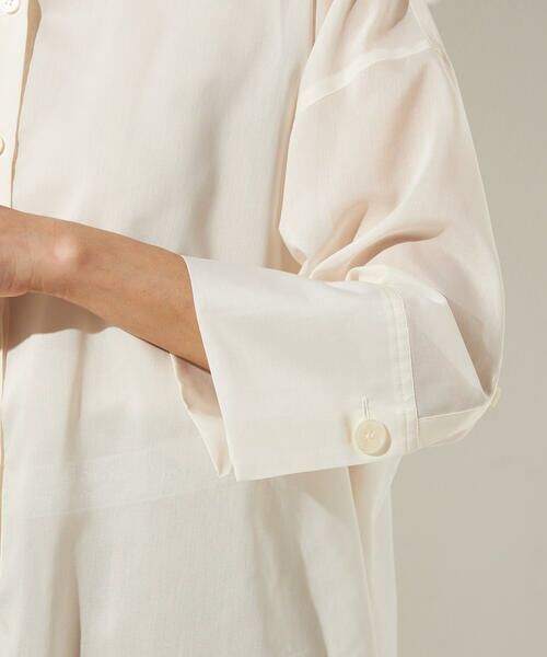 Precious Mild / プレシャスマイルド その他トップス | 〔 +サイズ 〕 麻調合繊 レイヤードポロシャツ | 詳細24