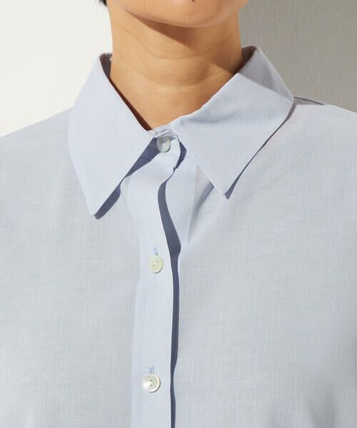 Precious Mild / プレシャスマイルド シャツ・ブラウス | 〔 +サイズ 〕 シアーボイル バックツイストシャツ | 詳細22