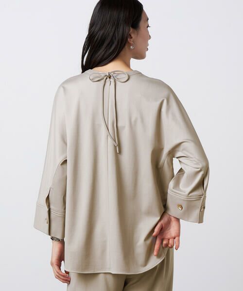 Precious Mild / プレシャスマイルド カットソー | 〔 +サイズ 〕 【セットアップ】ストレッチ プルオーバー | 詳細3