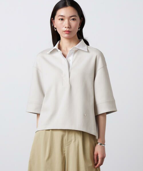 Precious Mild / プレシャスマイルド シャツ・ブラウス | 〔 +サイズ 〕 ベアダンボール ラガーシャツ | 詳細4