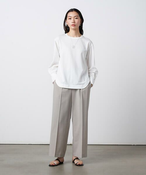 Precious Mild / プレシャスマイルド カットソー | 〔 +サイズ 〕 モクロディ 袖シャツプルオーバー | 詳細1