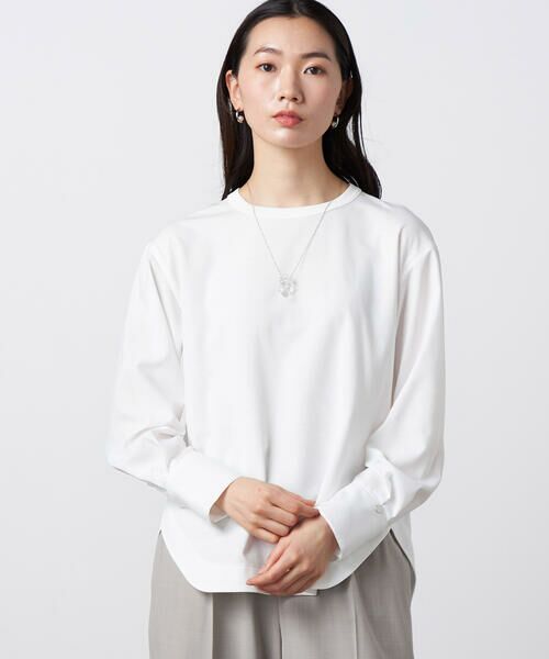 Precious Mild / プレシャスマイルド カットソー | 〔 +サイズ 〕 モクロディ 袖シャツプルオーバー | 詳細5