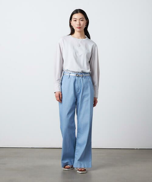 Precious Mild / プレシャスマイルド カットソー | 〔 +サイズ 〕 モクロディ 袖シャツプルオーバー | 詳細9