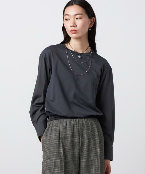 Precious Mild / プレシャスマイルド カットソー | 〔 +サイズ 〕 モクロディ 袖シャツプルオーバー | 詳細27