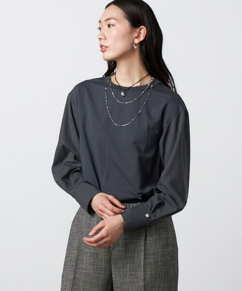 Precious Mild / プレシャスマイルド カットソー | 〔 +サイズ 〕 モクロディ 袖シャツプルオーバー | 詳細29