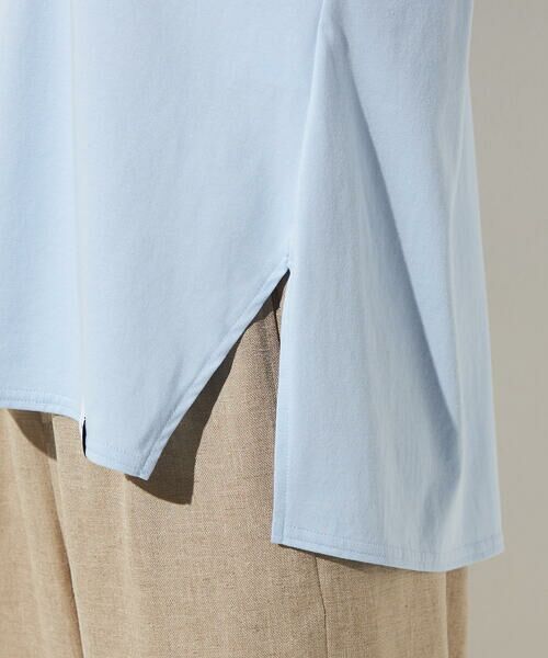 Precious Mild / プレシャスマイルド カットソー | 〔 +サイズ 〕 プレーティング天竺 袖シアーTシャツ | 詳細19