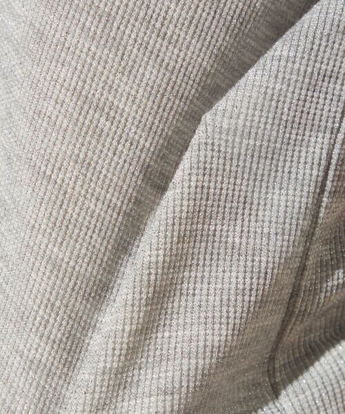 Precious Mild / プレシャスマイルド カットソー | 〔 +サイズ 〕 ラメテレコ Tシャツ | 詳細13