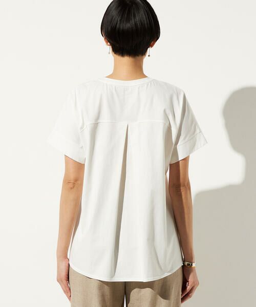 Precious Mild / プレシャスマイルド Tシャツ | 〔 +サイズ 〕 LUMEARビジュー刺繍 Tシャツ | 詳細4