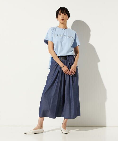 Precious Mild / プレシャスマイルド Tシャツ | 〔 +サイズ 〕 LUMEARビジュー刺繍 Tシャツ | 詳細18