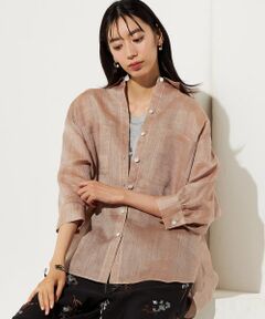 Precious Mild / プレシャスマイルド シャツ・ブラウス | 〔 +サイズ 〕 ラミーシャンブレー ドルマンシャツ