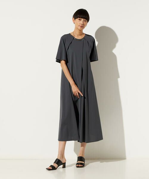 Precious Mild / プレシャスマイルド ロング・マキシ丈ワンピース | アルビニ強撚トリコット ドレス | 詳細3