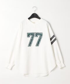 Precious Mild / プレシャスマイルド カットソー | ポリエステルオックス ロゴプリントプルオーバー