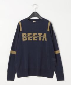 Precious Mild / プレシャスマイルド カットソー | 14G天竺 ロゴ入りニットプルオーバー