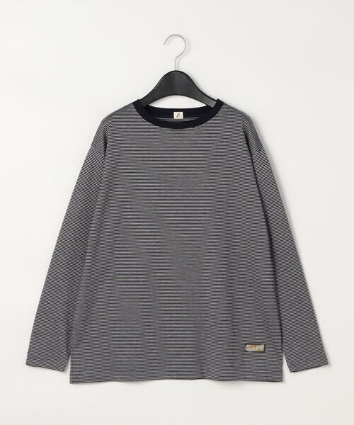 Precious Mild / プレシャスマイルド Tシャツ | シルケット天竺 長袖Tシャツ（09:ネイビー）