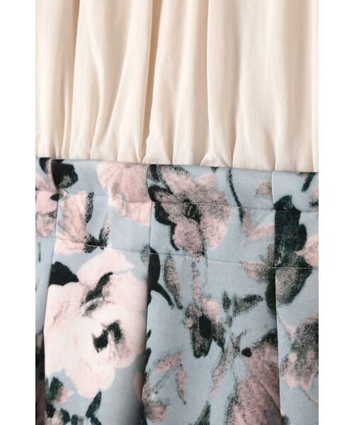 フリル 花柄コンビネーションワンピース ワンピース Proportion Body Dressing プロポーションボディドレッシング ファッション通販 タカシマヤファッションスクエア