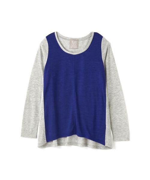 ＊＊PROPORTION BODY DRESSING / プロポーションボディドレッシング　 カットソー | リラックスカットソー（ブルー）