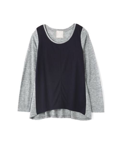 ＊＊PROPORTION BODY DRESSING / プロポーションボディドレッシング　 カットソー | リラックスカットソー（ネイビー）